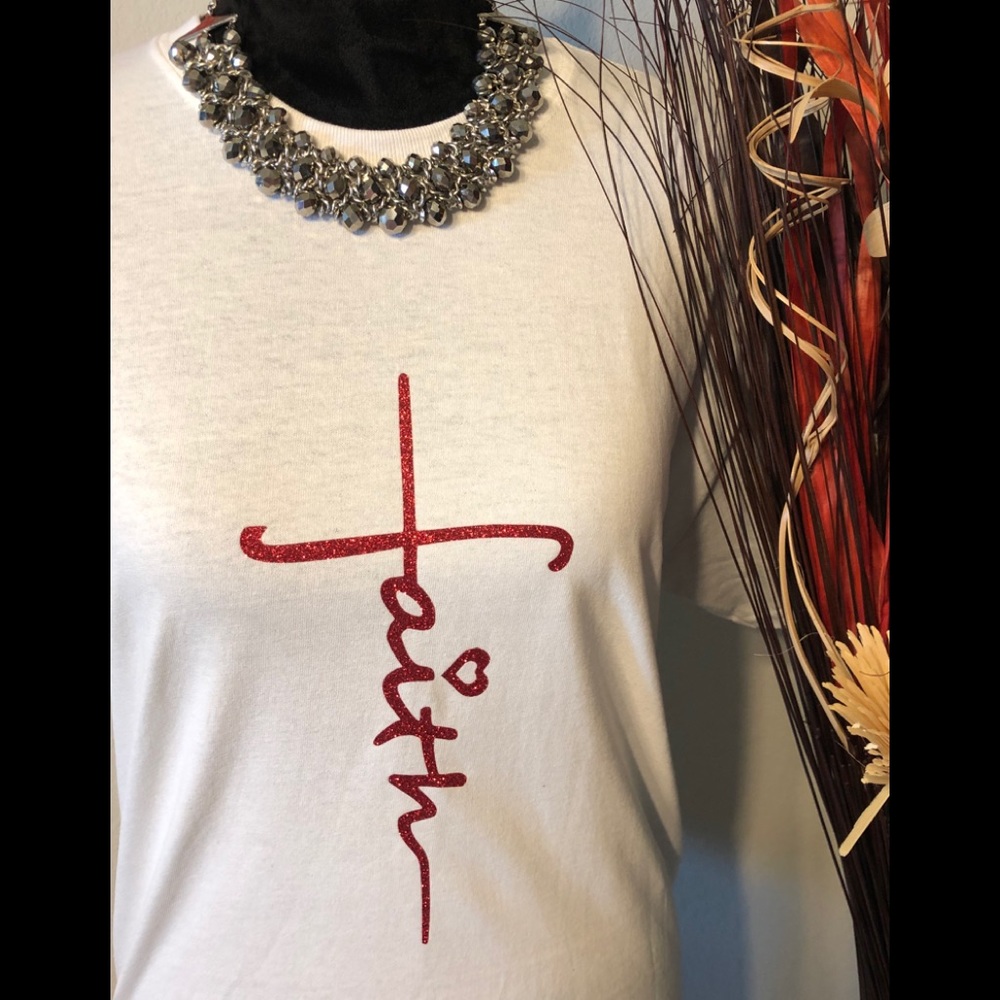 COPY - Faith cross T-shirt